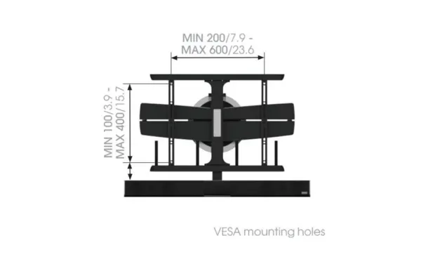 VOGEL'S Support mural inclin NEXT8365